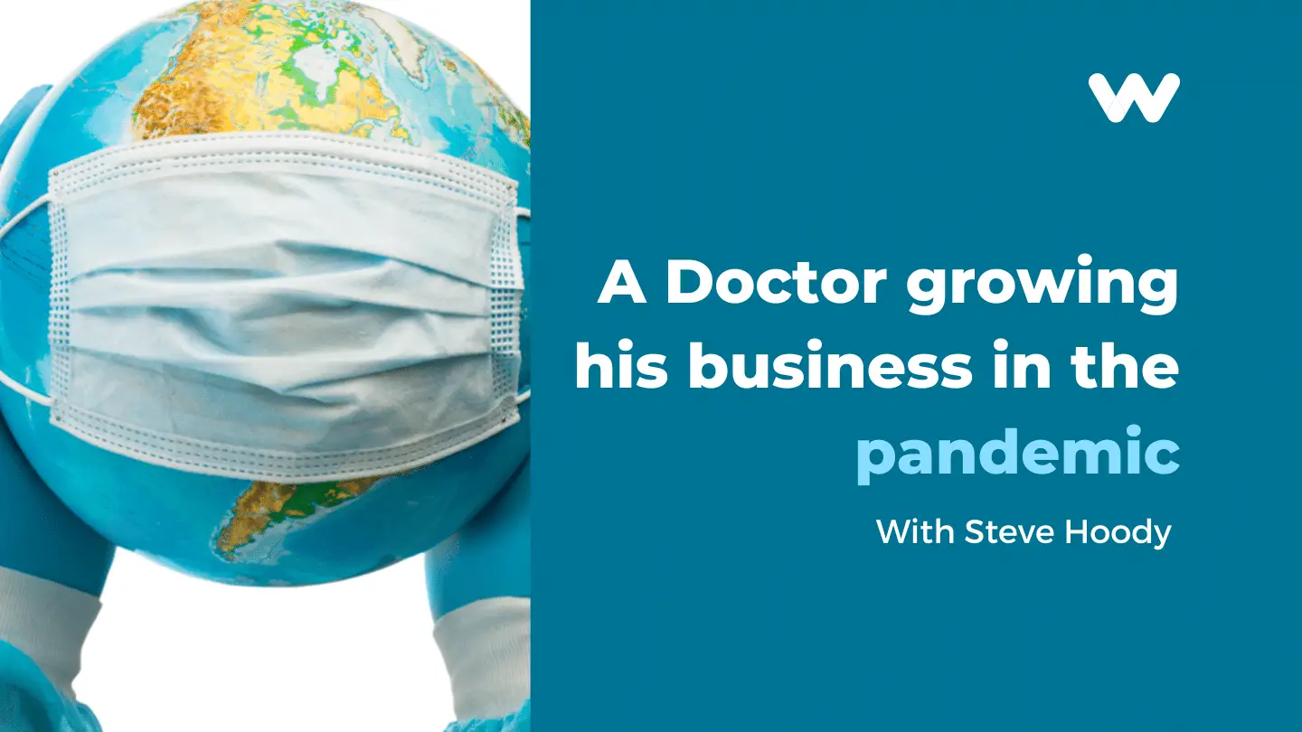 A doctor and founder on growing his business in the pandemic