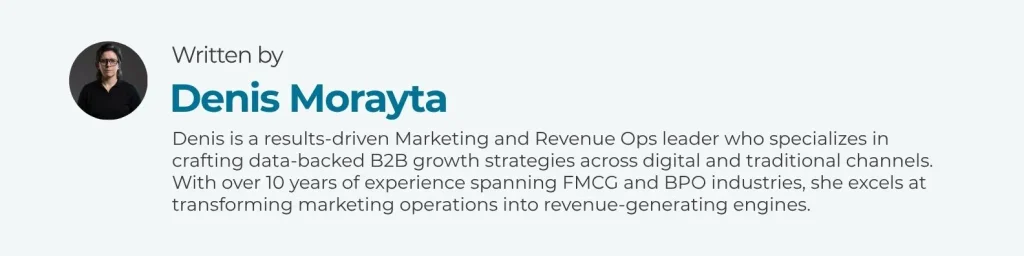 Author Banner - Denis Morayta - Head of Marketing at WBN